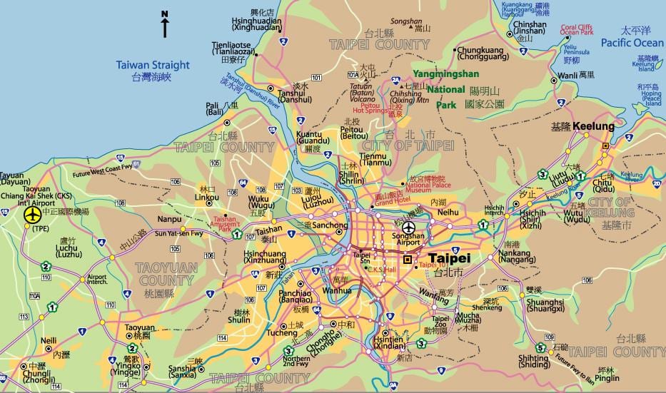 Đài bắc trung tâm bản đồ