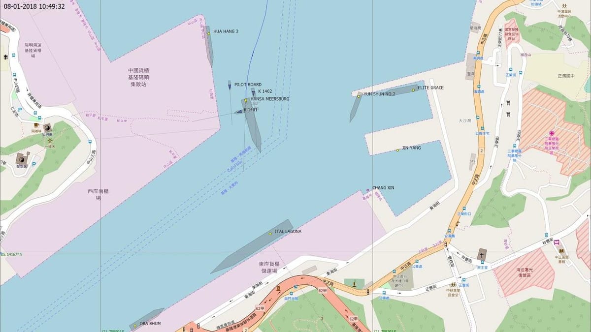 bản đồ cơ long port