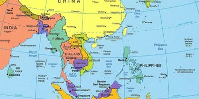 Đài bắc vị trí trên bản đồ thế giới