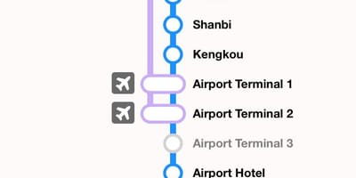 Đài bắc tàu điện ngầm bản đồ đào viên sân bay