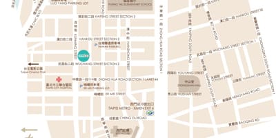 Riverside Đài bắc bản đồ